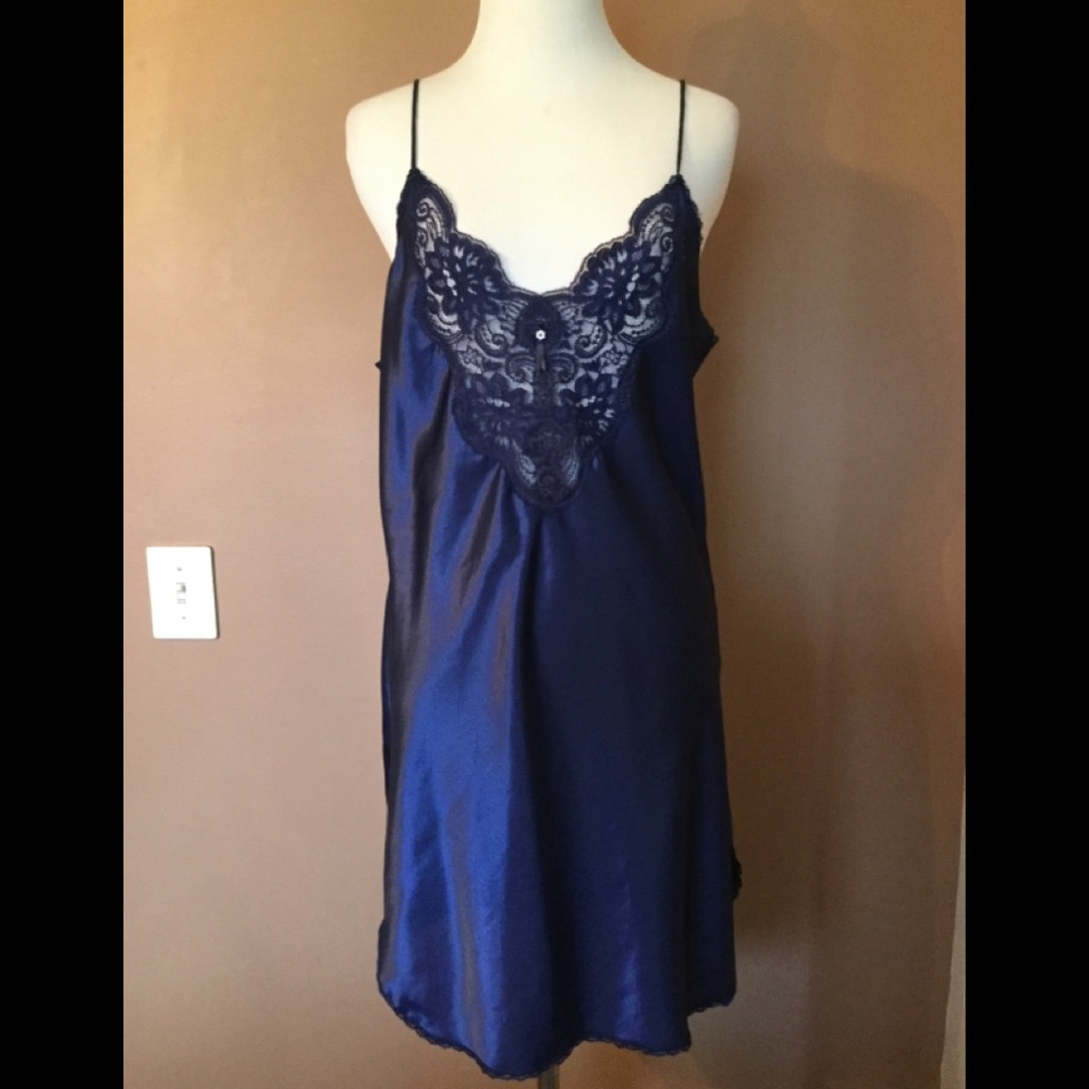 Beautiful Blue Slip Nightie